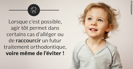 https://www.cabinetdentaire-etoile.fr/L'orthodontie précoce